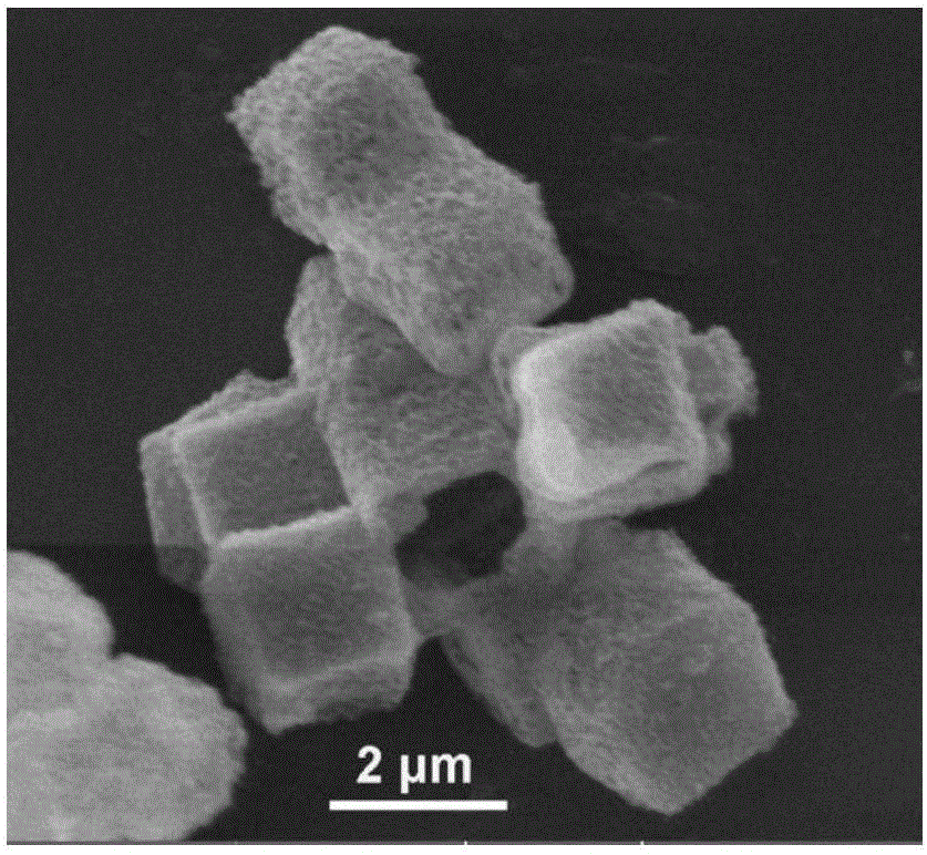 一種立方體立方體磷酸鈷納米籠的制備方法與流程