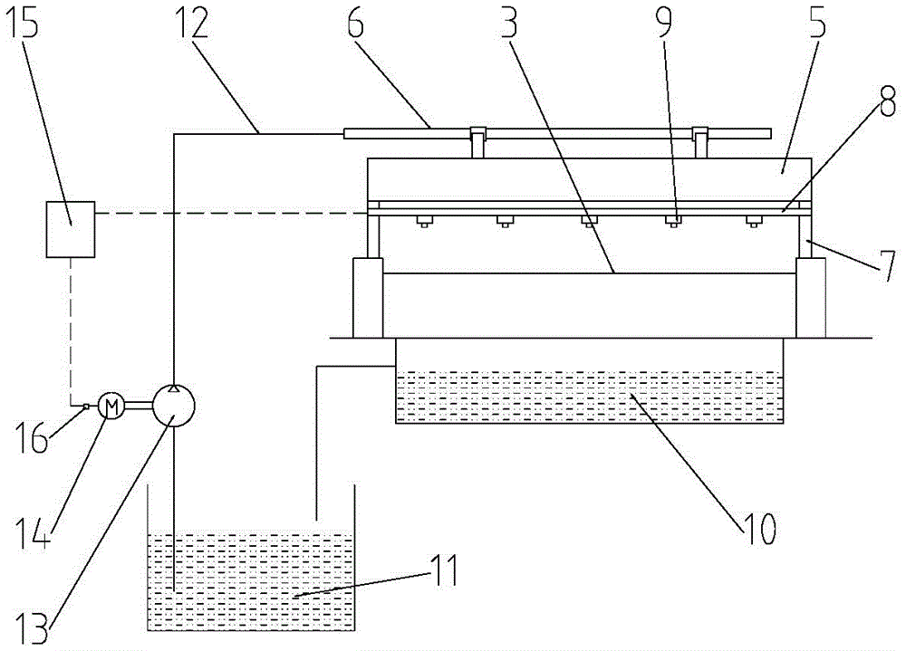 回火炉出料冷却系统的制作方法与工艺