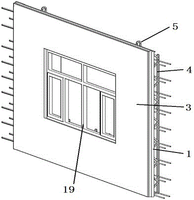 装配式现浇混凝土外保温墙体钢骨架模板系统及连接件的制作方法与工艺