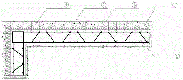 预制模壳内置桁架筋混凝土墙的制作方法与工艺