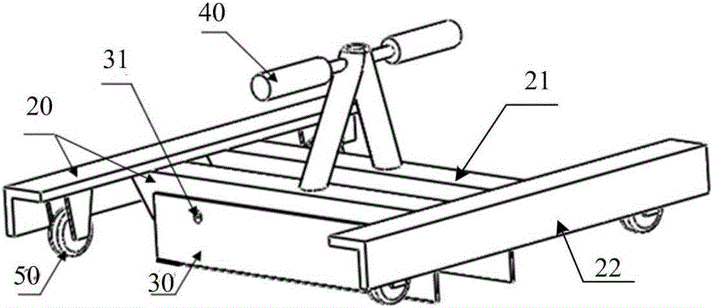 一种F轨感应板粘结剂涂刷工具的制作方法与工艺