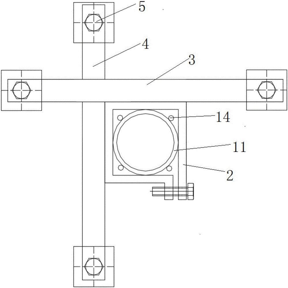 一种地桩管打入地下时防偏转结构的制作方法与工艺