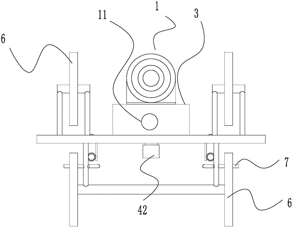 一种可移动的滑轨推进式边坡自动钻孔装置的制作方法