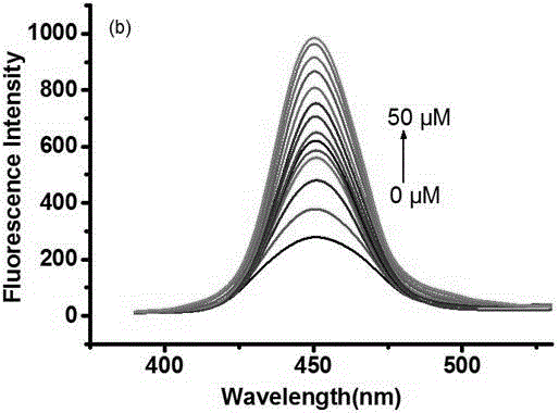 一种荧光增强型快速检测亚硫酸氢根离子或亚硫酸根离子荧光分子探针的合成和应用的制作方法与工艺