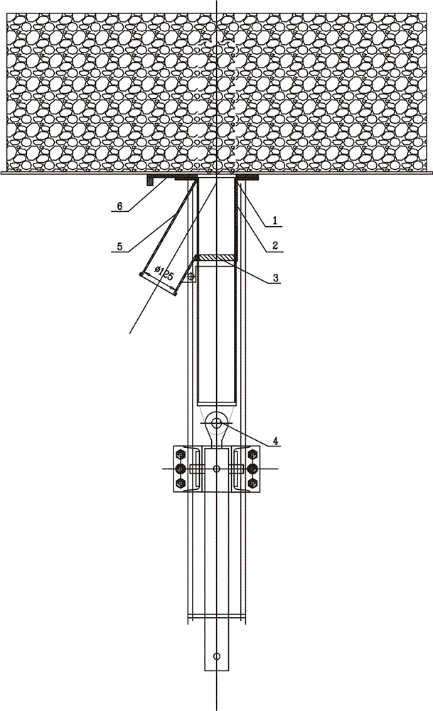 一種混凝土襯砌模板臺(tái)車(chē)插入式混凝土灌注施工方法與流程