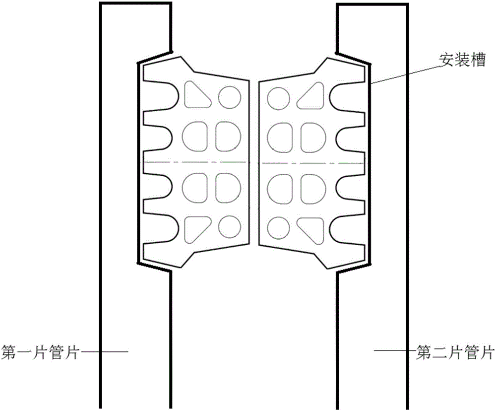 一種高水壓越江跨海盾構(gòu)隧道管片接縫的密封結(jié)構(gòu)的制作方法與工藝