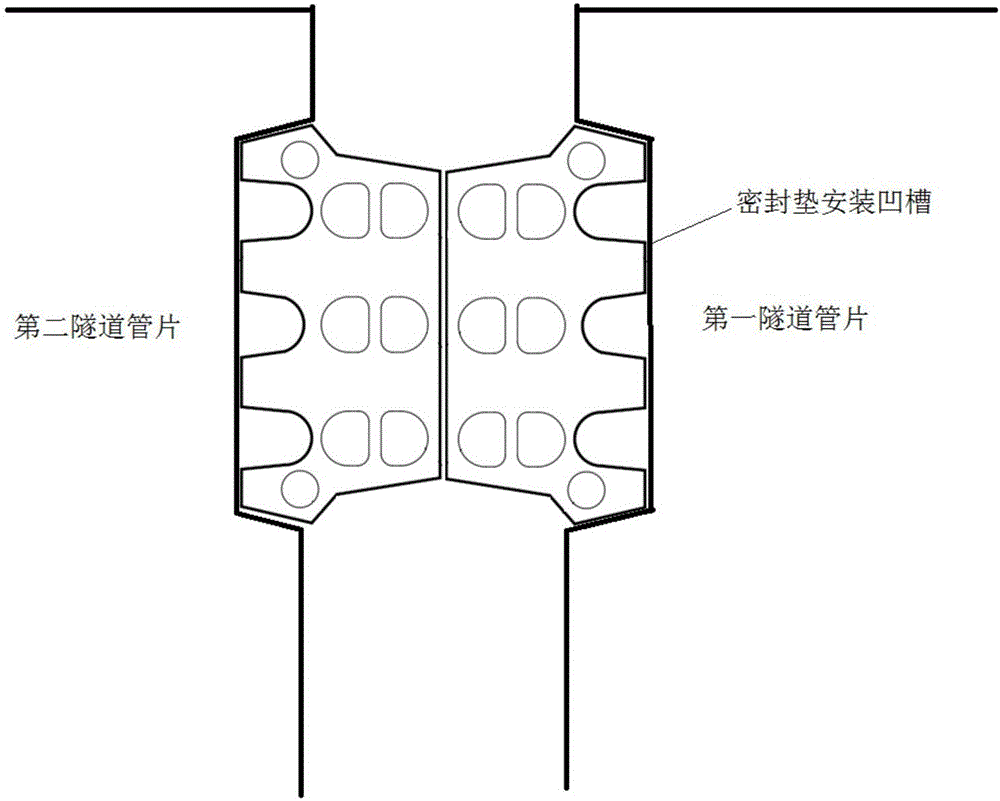 一種高水壓盾構(gòu)隧道接縫防水密封結(jié)構(gòu)的制作方法與工藝