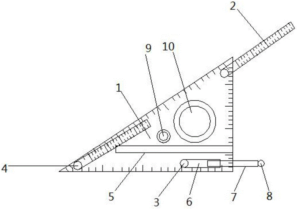 一种美术用尺的制作方法与工艺