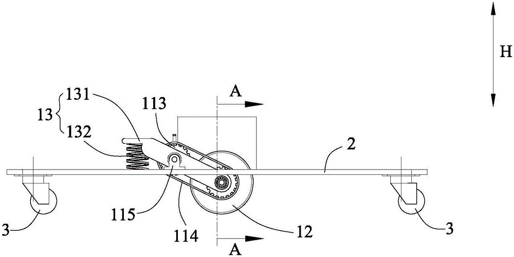 驅(qū)動(dòng)機(jī)構(gòu)及搬運(yùn)車的制作方法與工藝