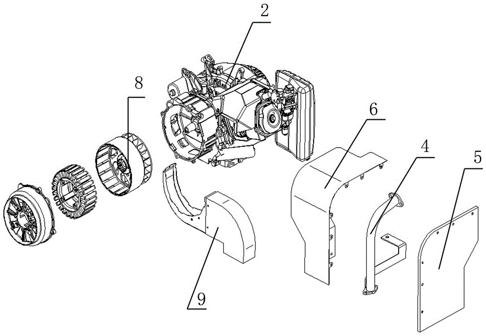 車載變頻發(fā)電機(jī)組的制作方法與工藝