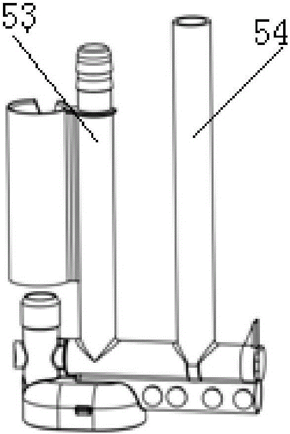 双喷射泵油泵支架的制作方法与工艺