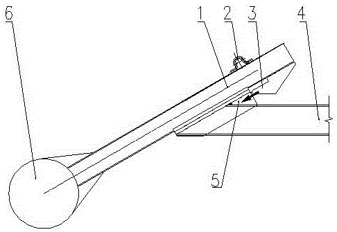 游梁式抽油机榫卯连接式尾部平衡装置的制作方法