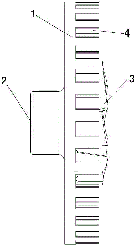 剪切泵用带叶片的转子结构的制作方法与工艺