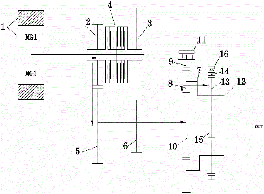 四挡变速器集成系统的制作方法与工艺