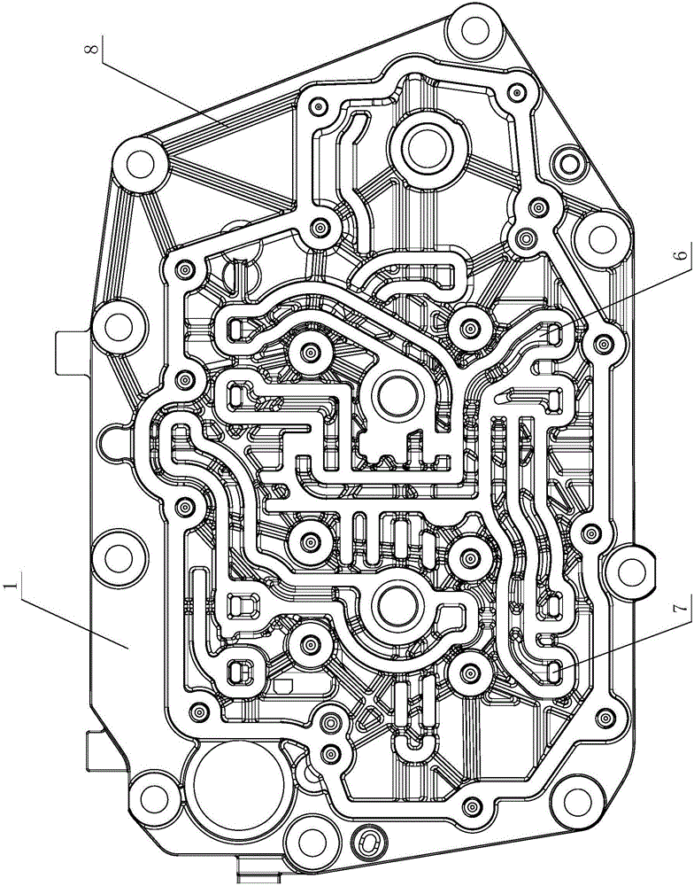 一種雙離合變速器控制閥閥體的制作方法與工藝