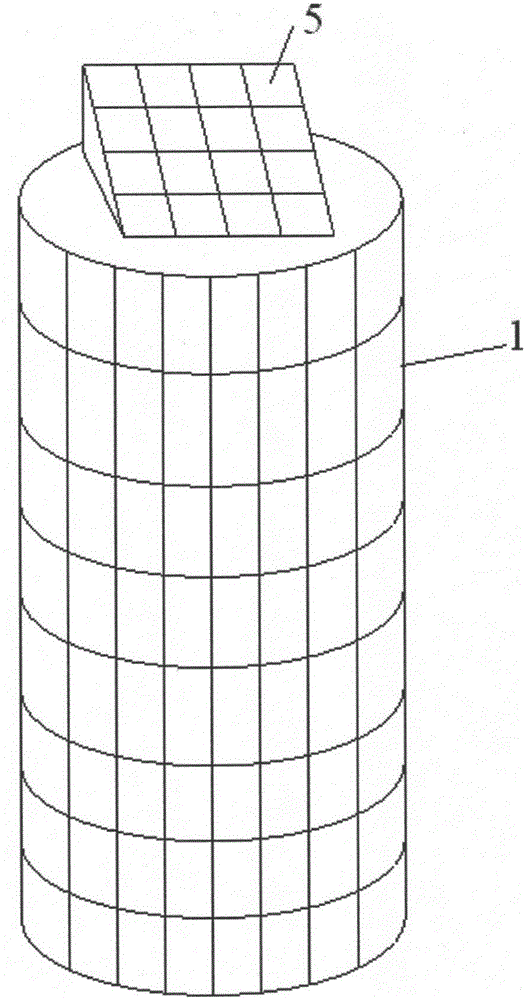 一種三維空間密集布局垂直軸大功率風(fēng)力發(fā)電系統(tǒng)的制作方法與工藝