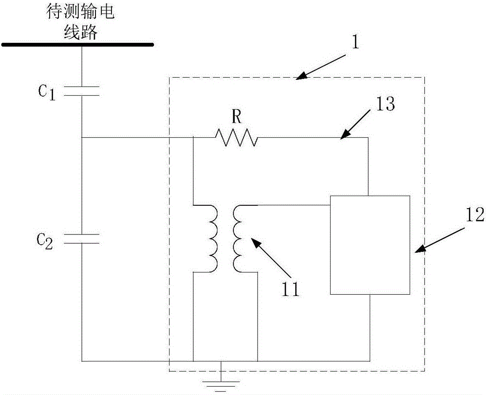 一種輸電線路過電壓監(jiān)測系統(tǒng)及監(jiān)測方法與流程