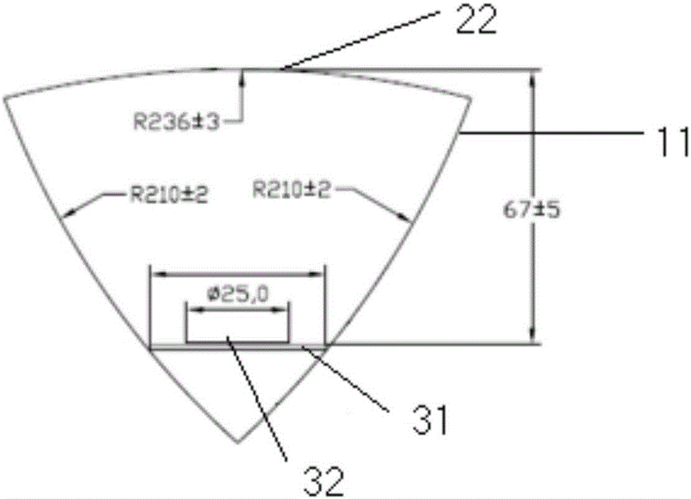 一種玻璃射燈的制作方法與工藝