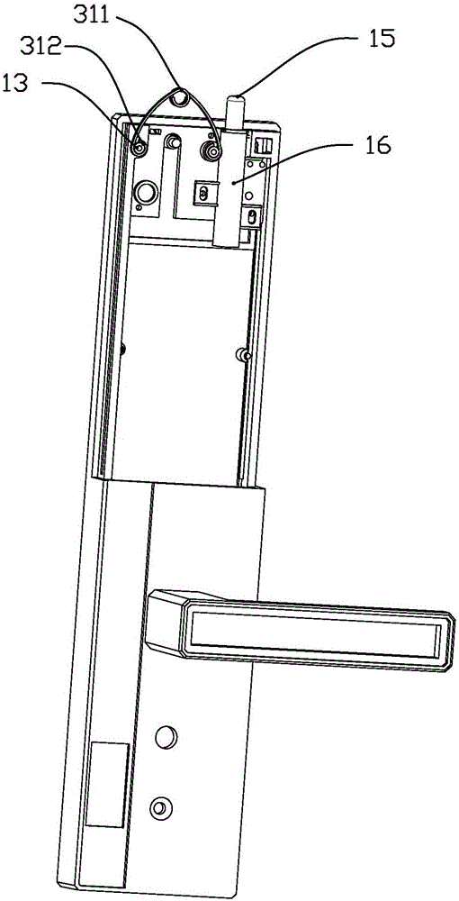 滑蓋自動關(guān)閉的電子鎖的制作方法與工藝