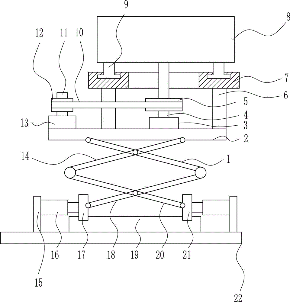 一種可升降式室內(nèi)空氣檢測(cè)裝置的制作方法