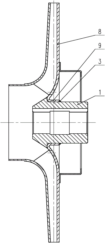 叶轮轮毂的制作方法与工艺