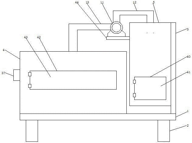 一种防止羽绒堆积的羽绒烘干机的制作方法与工艺