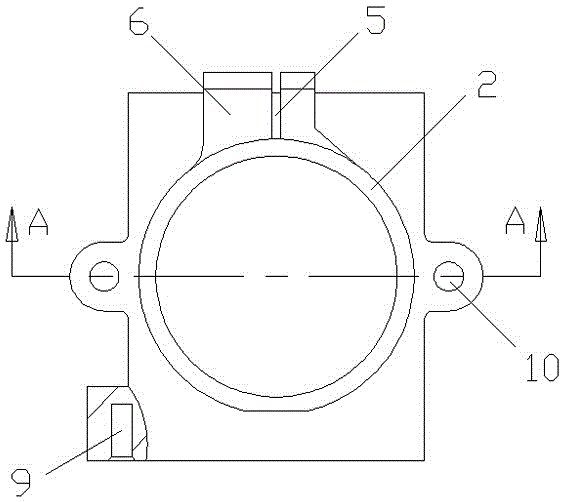 一种通用型环抱式Φ14变焦镜头底座的制作方法与工艺