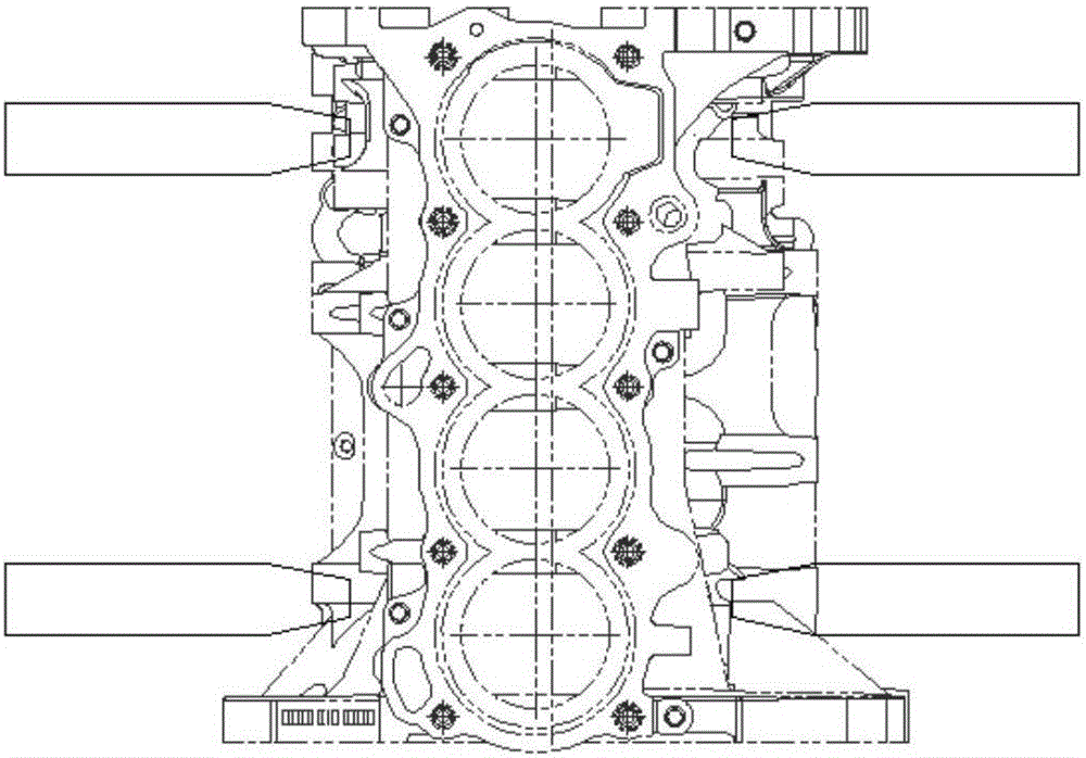 一种优化发动机缸体、缸盖装夹方式的方法与流程