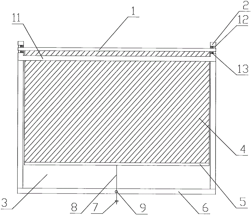 一种遮光落地窗的制作方法与工艺