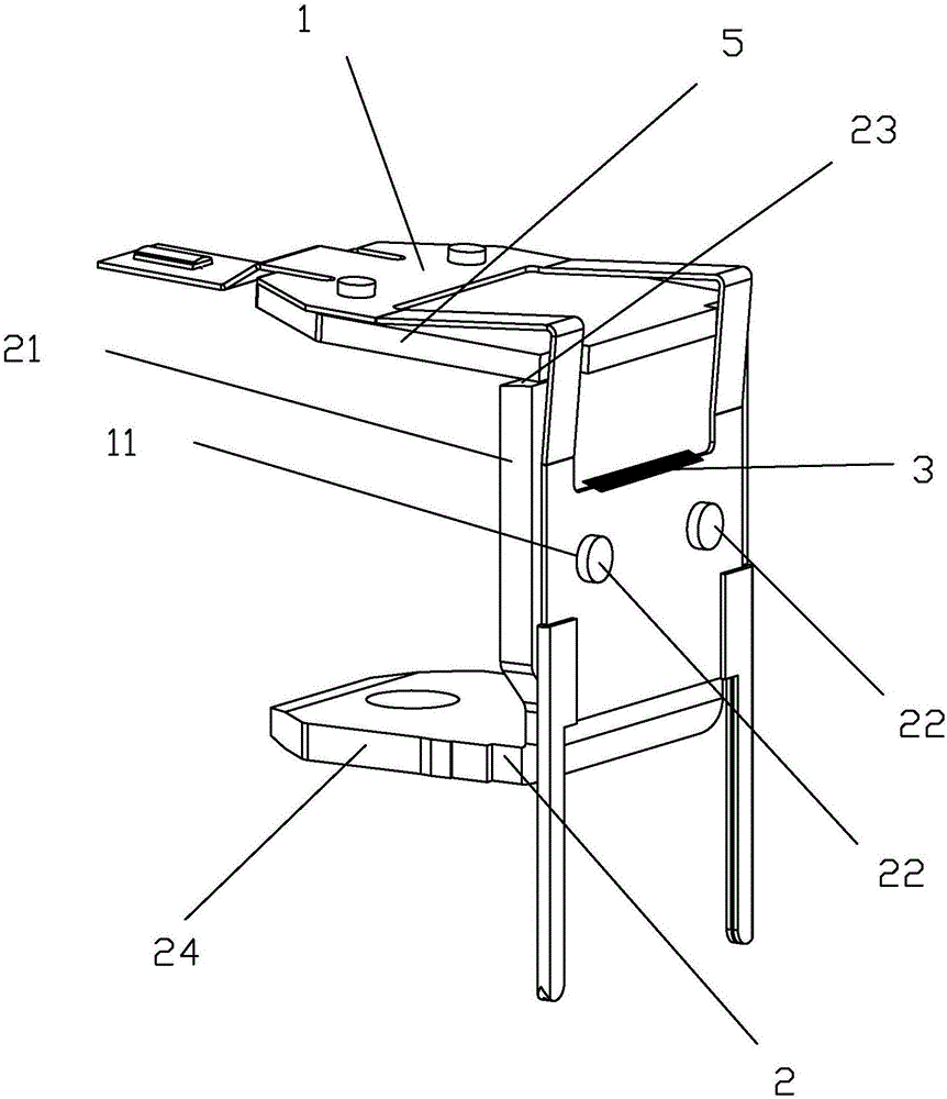 一種動(dòng)簧與軛鐵之間的連接結(jié)構(gòu)及其電磁繼電器的制作方法與工藝