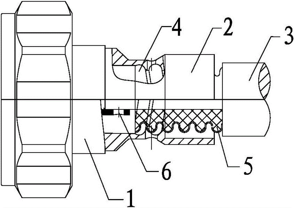 一种1/2螺纹管电缆焊接式连接器的制作方法与工艺