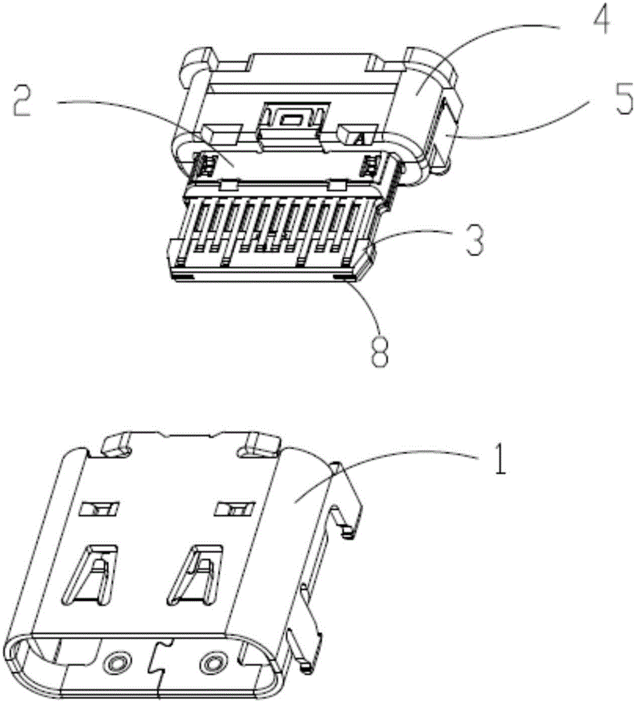 一种插座电连接器的制作方法与工艺