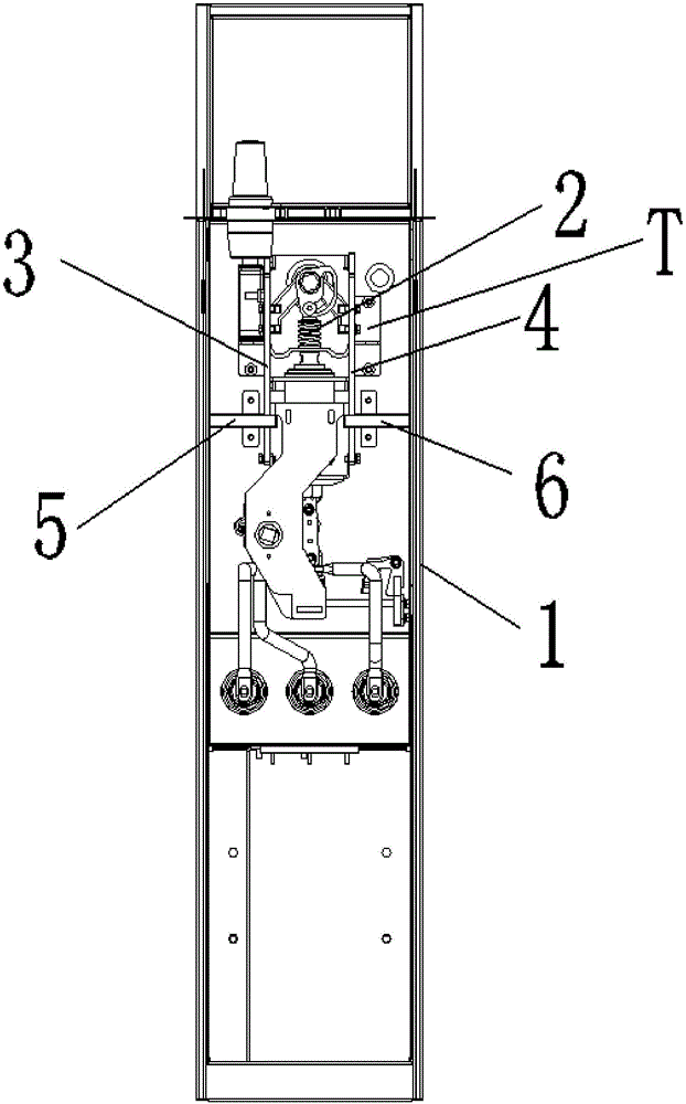 一种充气柜断路器柜真空开关本体防位移结构的制作方法与工艺