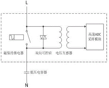 一種基于高速ADC采樣的低壓電容器投切電路的制作方法與工藝