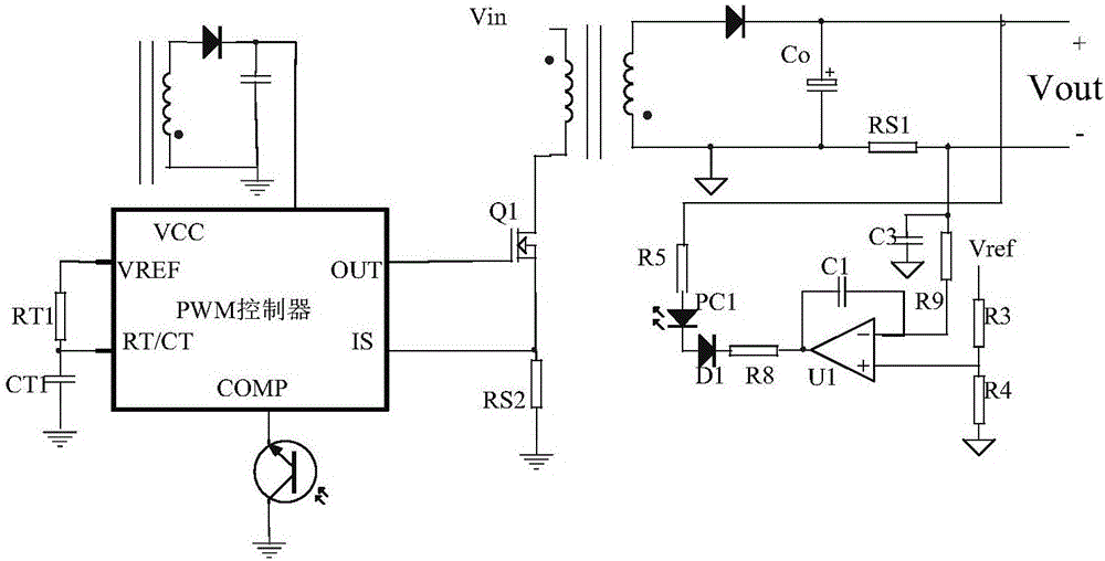 一種DC/DC變換器用短路保護(hù)電路的制作方法與工藝