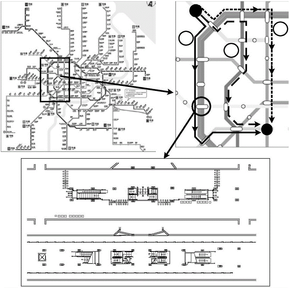 城市轨道交通网络乘客出行时空轨迹估计方法及其应用与流程