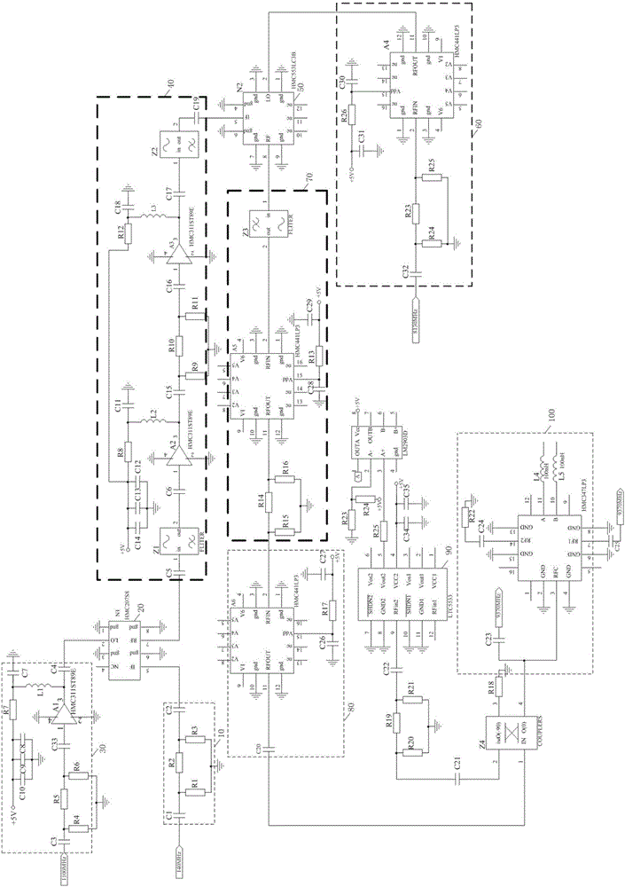 一種低雜散X波段上變頻器的制作方法與工藝