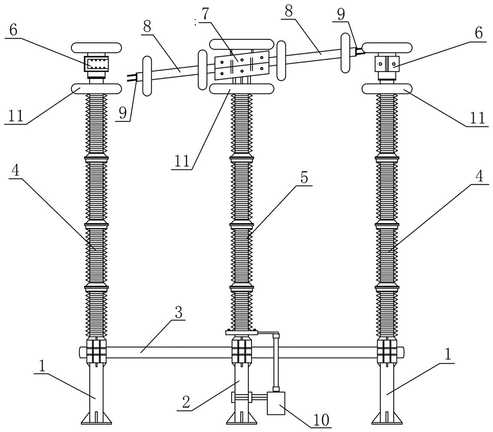 特高壓大電流融冰隔離開關(guān)的制作方法與工藝