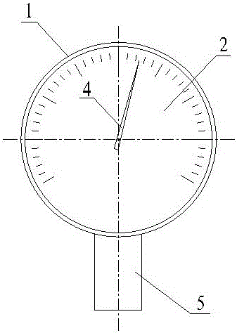 一種步進(jìn)電機(jī)驅(qū)動(dòng)的仿真壓力表的制作方法與工藝