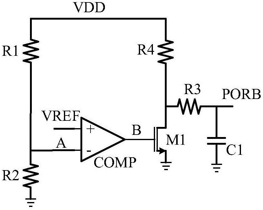 上電復位電路的制作方法與工藝