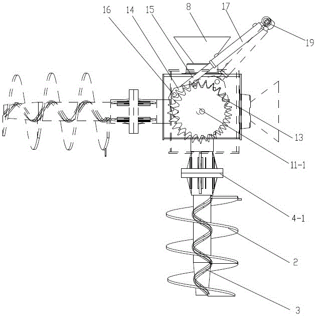 一種單螺旋施肥機(jī)的制作方法與工藝