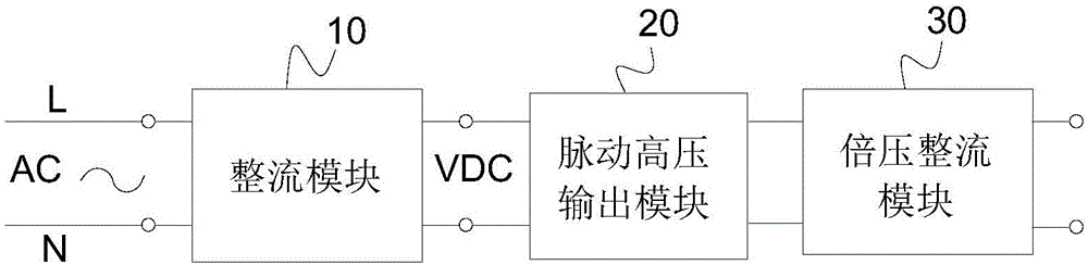 高壓電源及其的開(kāi)啟方法和裝置、家用電器與流程