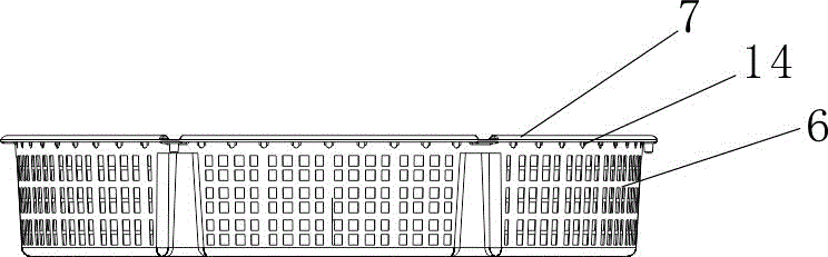 一种新型的海鲜周转筐的制作方法与工艺