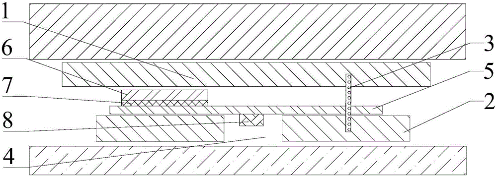 一種熱壓補強板的治具及使用該治具熱壓補強板的方法與流程