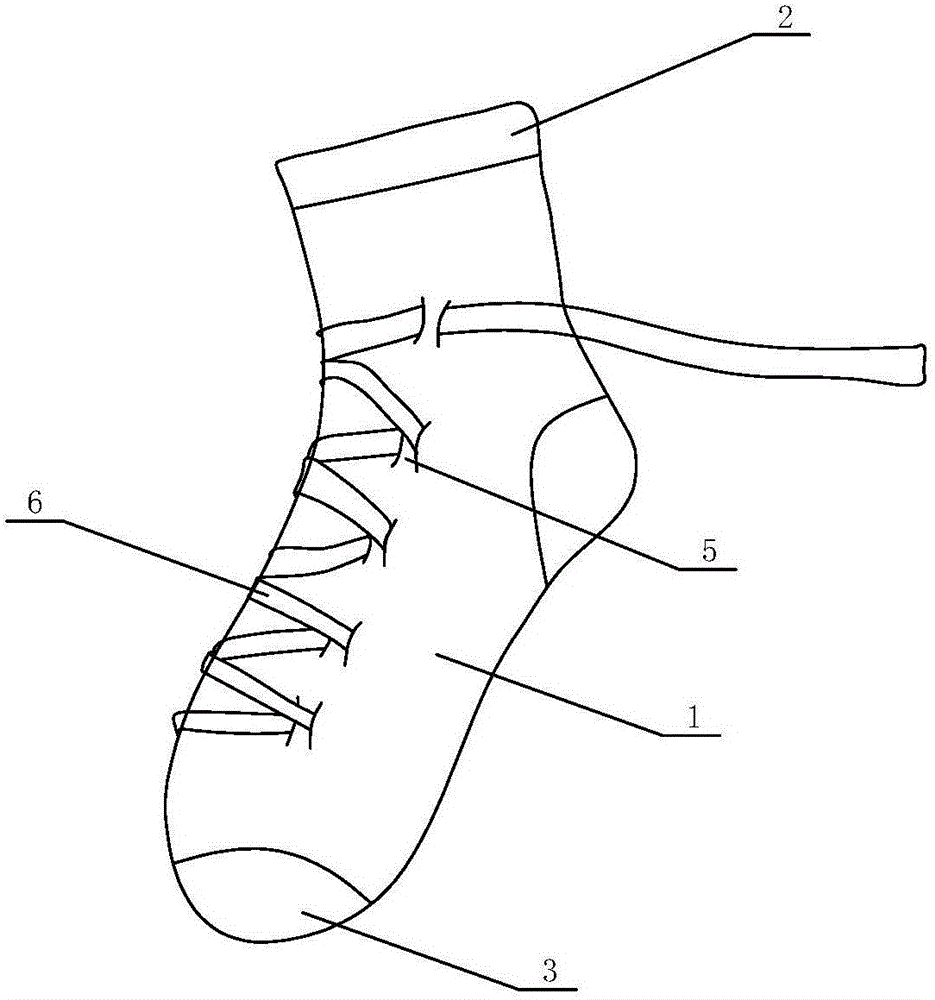 一种地板袜的制作方法与工艺