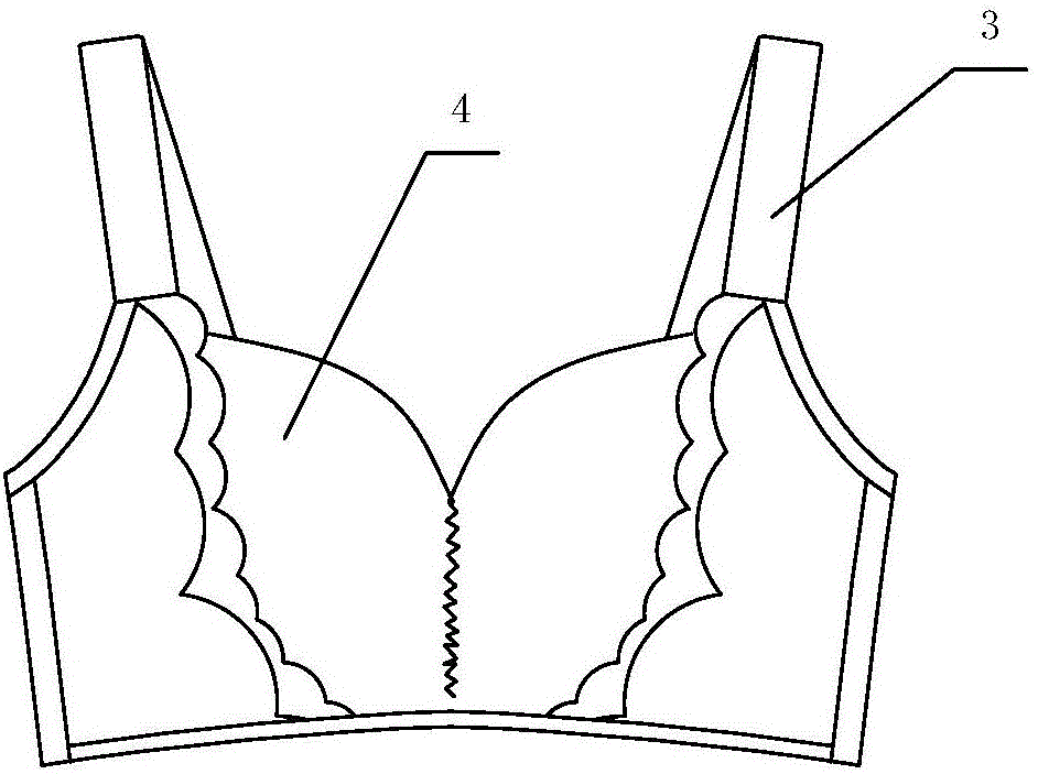一種穿著舒適的文胸的制作方法與工藝