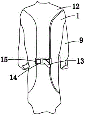 一種防電弧防毒防化服的制作方法與工藝