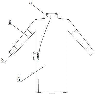 一種人性化防護(hù)型外科手術(shù)衣的制作方法與工藝