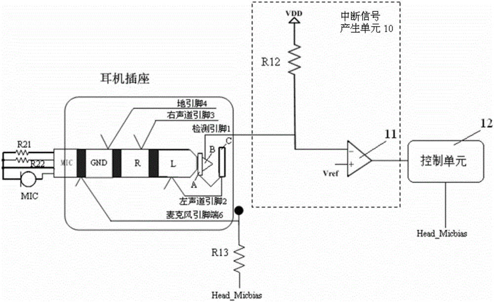 消除耳机插拔噪音的电路及方法与流程