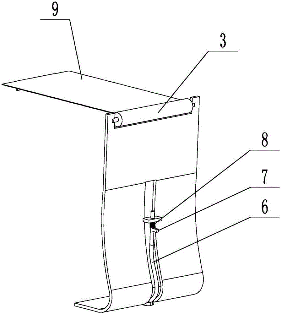 防滑書立的制作方法與工藝